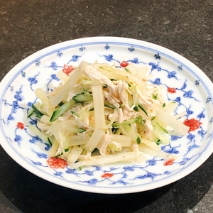 【芹菜鶏絲】鶏ささみとセロリのさっぱり和え